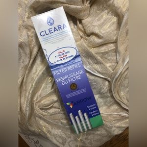 Cleara Filter Refill Value 4-Pack Made in USA BPA Free Brand New